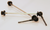 TUNE DC14 skewers quick release lightweight alloy carbon black